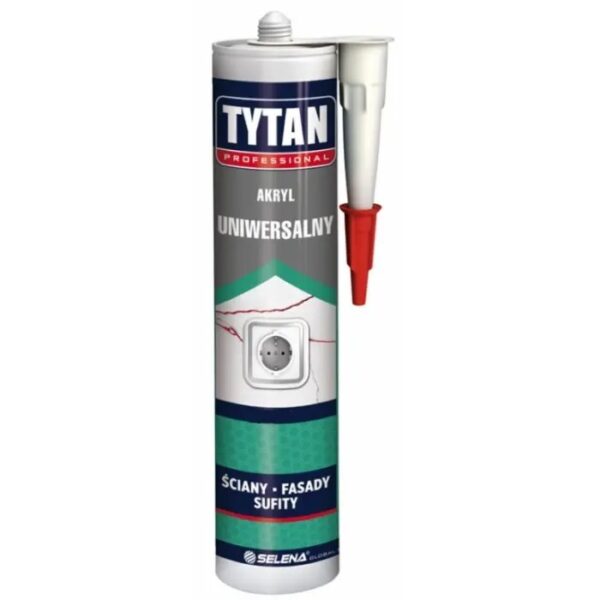 Akryl uniwersalny biały 280 ml – TYTAN PROFESSIONAL
