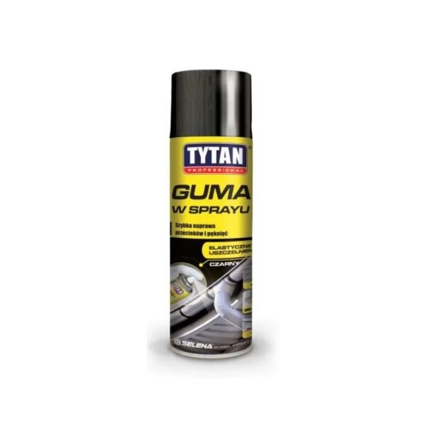 Guma w sprayu czarna 400 ml – TYTAN