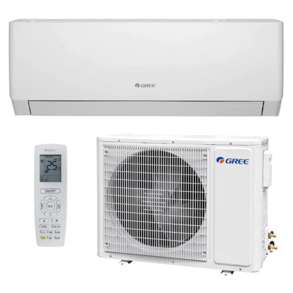 Klimatyzator ścienny 3,5 kW komplet SPLIT – GREE Pular PRO PP12W (GWH12AGC-K6DNA4F/I + GWH12AFC-K6DNA2F/O)