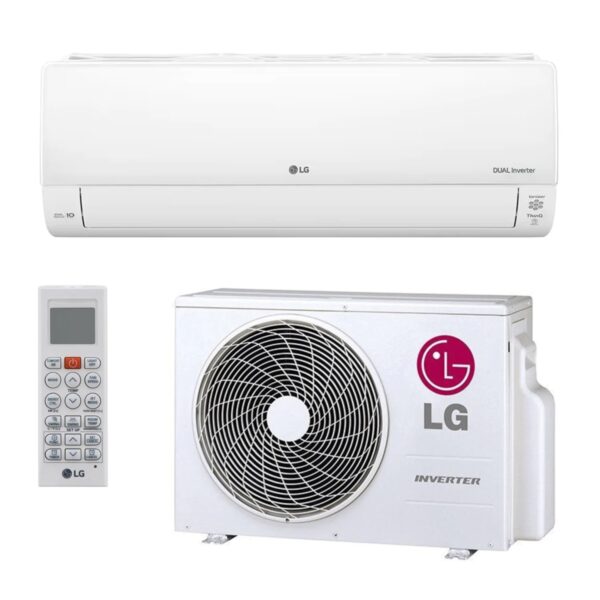 Klimatyzator ścienny 3,5 kW komplet SPLIT – LG Standard 2 Dualcool EZ12CYS.SSJ