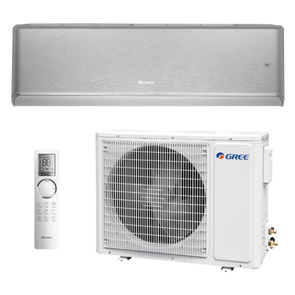 Klimatyzator ścienny 7,1 kW komplet SPLIT – GREE Airy Silver AI24S (GWH24AVEXF-K6DNA1A/I + GWH24AVEXF-K6DNA1A/O)