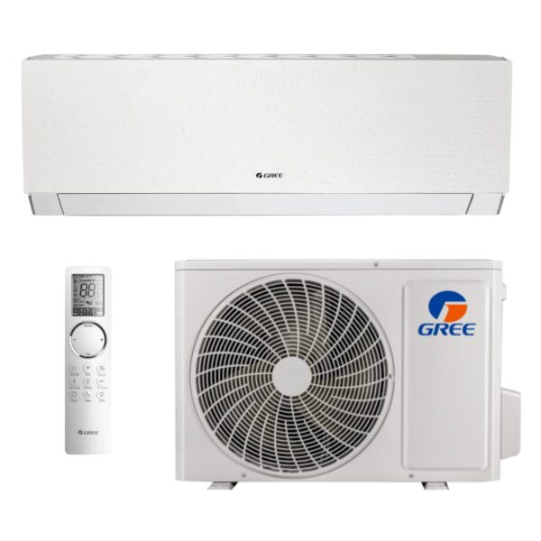 Klimatyzator ścienny 7,1 kW komplet SPLIT – GREE Clivia Beige Stone CL24BS (GWH24AUDXF-K6DNA1A/I + GWH24AUDXF-K6DNA1A/O)