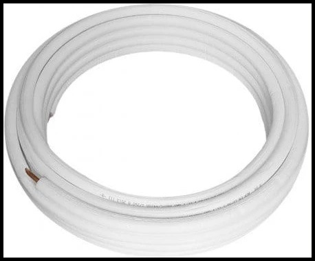 Rura miedziana w izolacji 7/8″ miedź chłodnicza preizolowana 25 m.b. – FRIGOLINE Plus