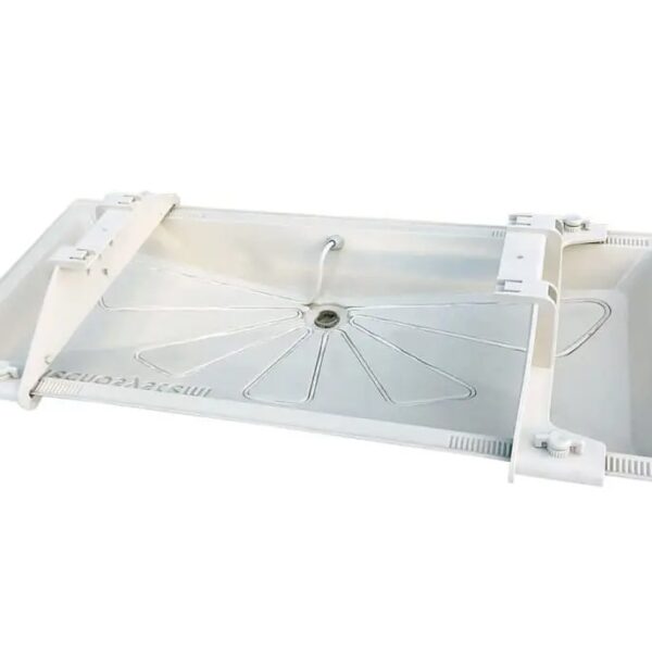 Taca ociekowa „Blue river” 1250×500 mm + kabel grzewczy 3 m + uchwyty mocujące – SMART CLIMA SCD300076