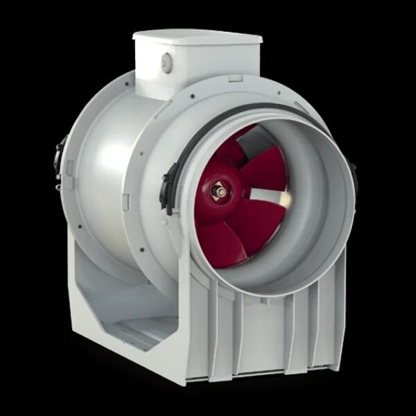 Wentylator kanałowy 950 m3/h o przepływie mieszanym 200 mm – VORTICE Lineo 200 Q T