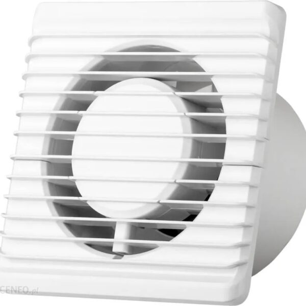 Wentylator ścienny 100 mm z czujnikiem wilgoci i wyłącznikiem czasowym Planet Energy 100 HS 8 W 93 m3/h – AIRROXY 01-093