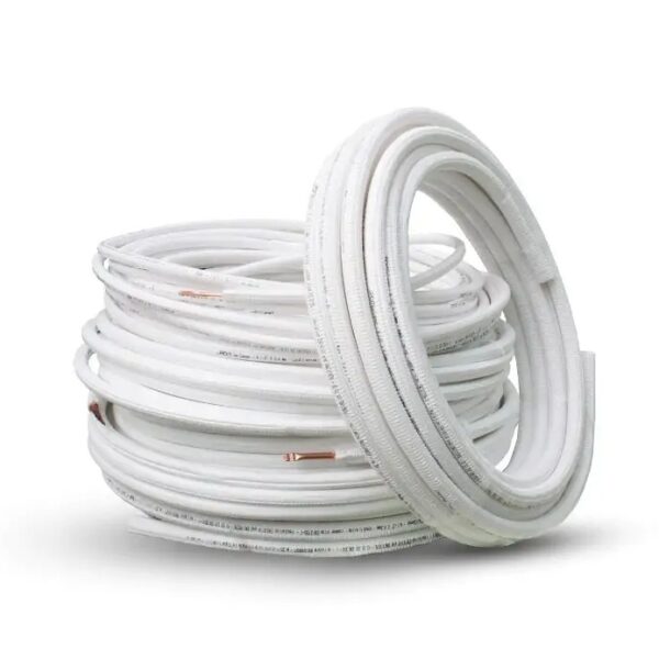 Zestaw rur miedzianych 1/4″ i 1/2″ do montażu klimatyzacji 5 kW – 25 MB ENTALPIA