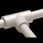 Trójnik do łączenia rur odpływu skroplin 20 mm – ARTIPLASTIC 2005DR